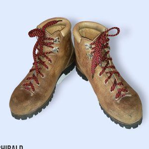 Vasque Heavy Duty Steel Toe Brown suede Size 10.5 men's hiking boots